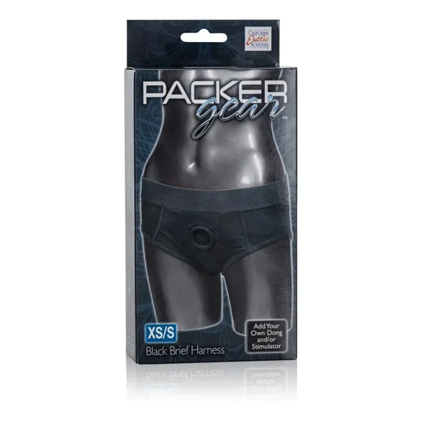 Packer Gear Black Brief Harness