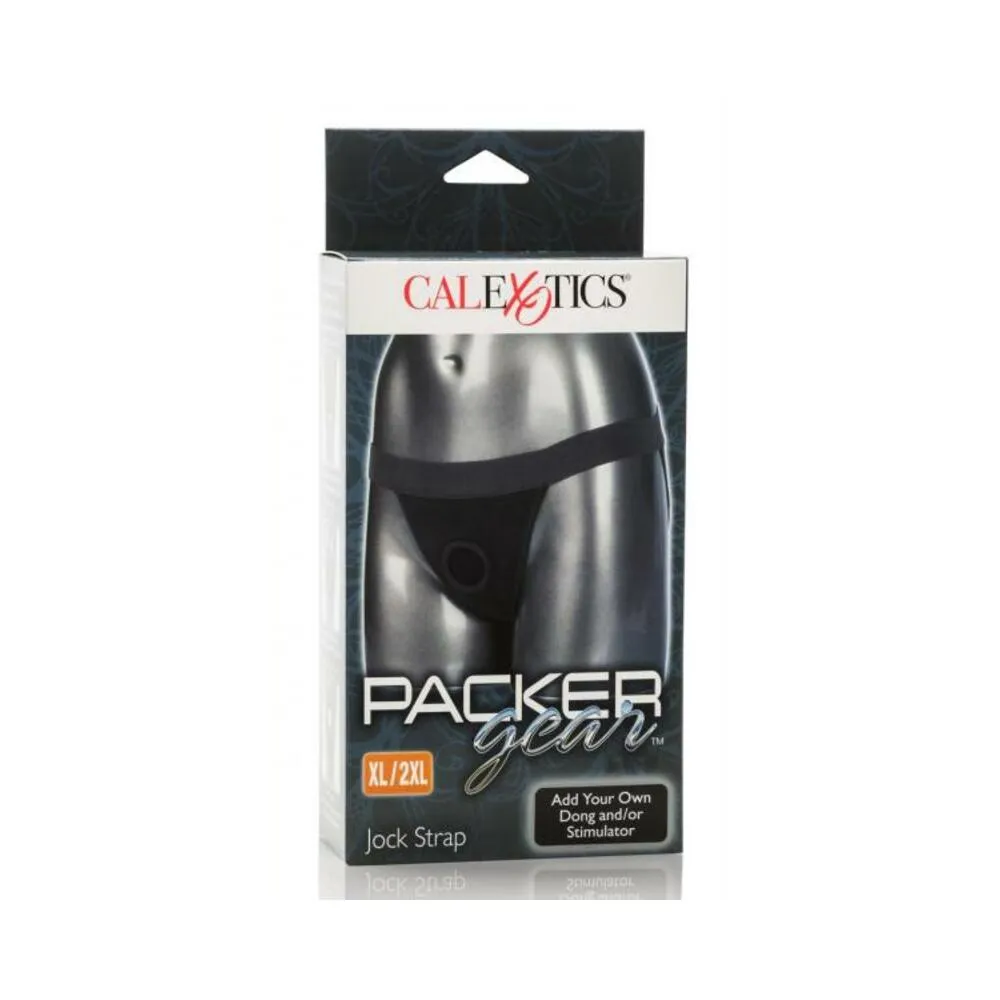 Packer Gear Black Jock Strap XL/2XL