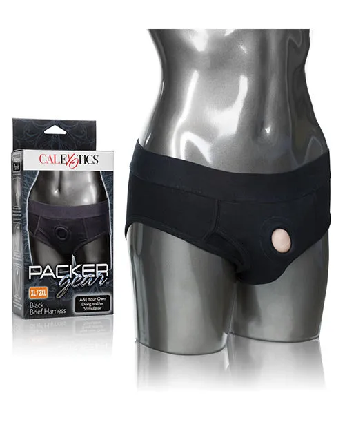 Packer Gear Brief Harness XL/2XL - Black