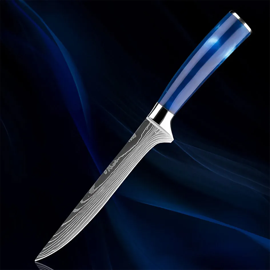 Razor Sharp Kitchen Knife Blue