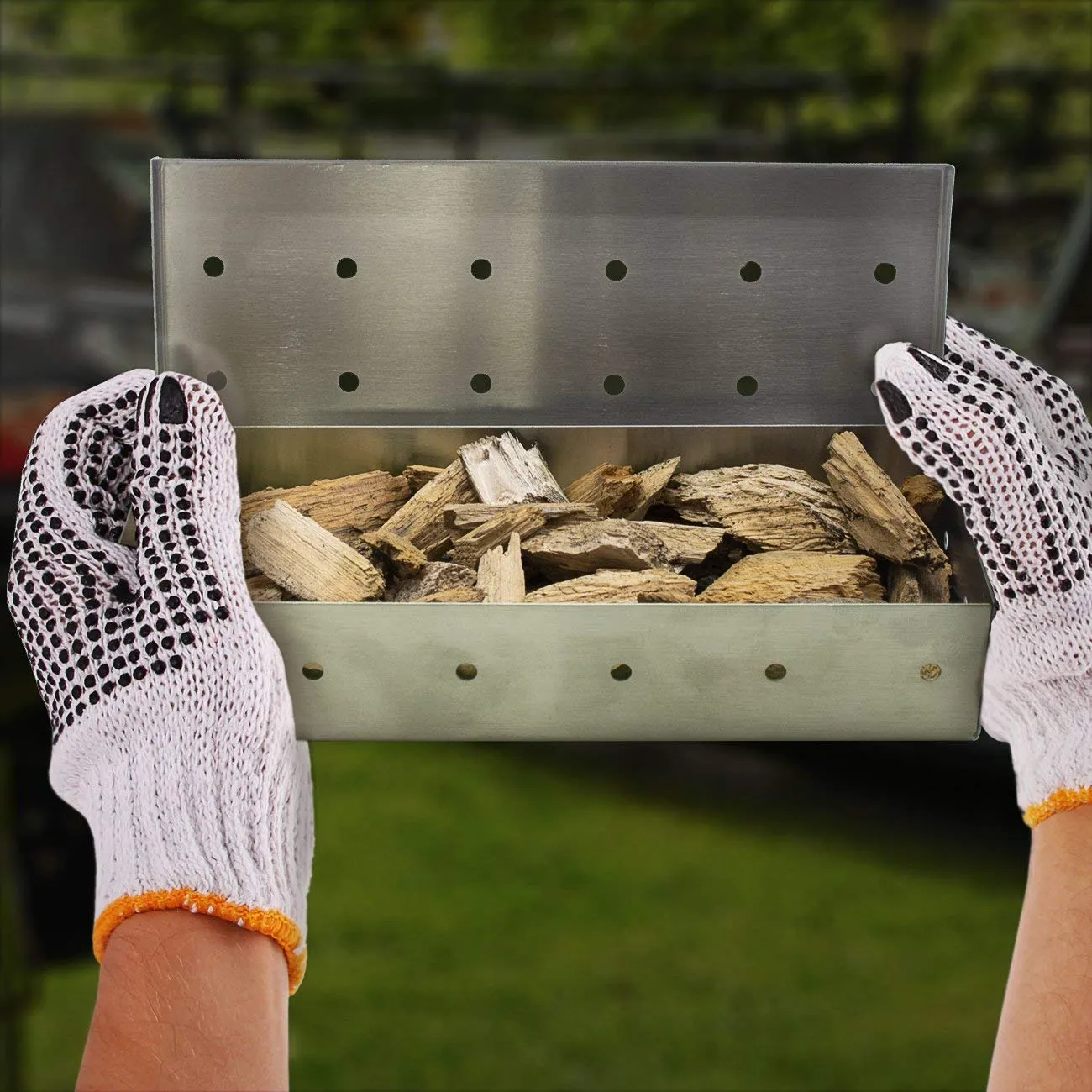 Smoker Box for Wood Chips