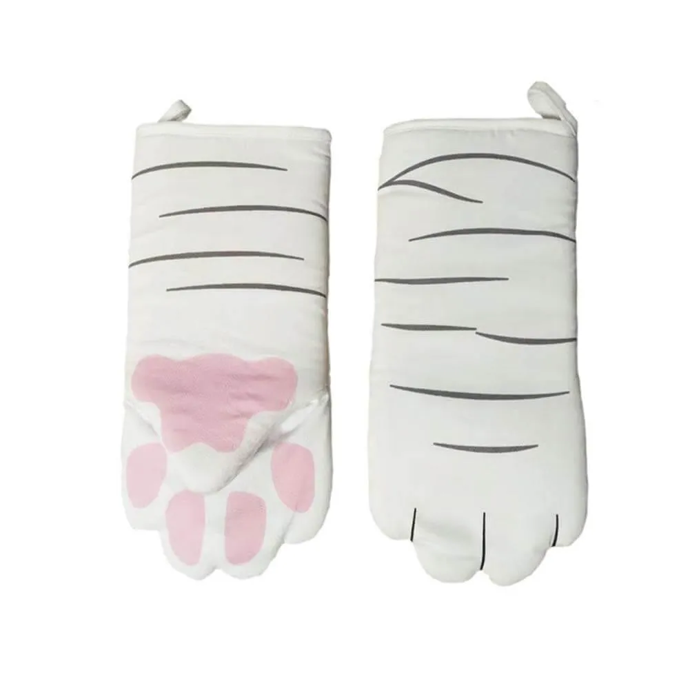 So Kawaii! Cat Paws Oven Mitt Gloves