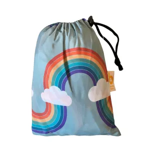 Toddler Ponchos - RETRO RAINBOW