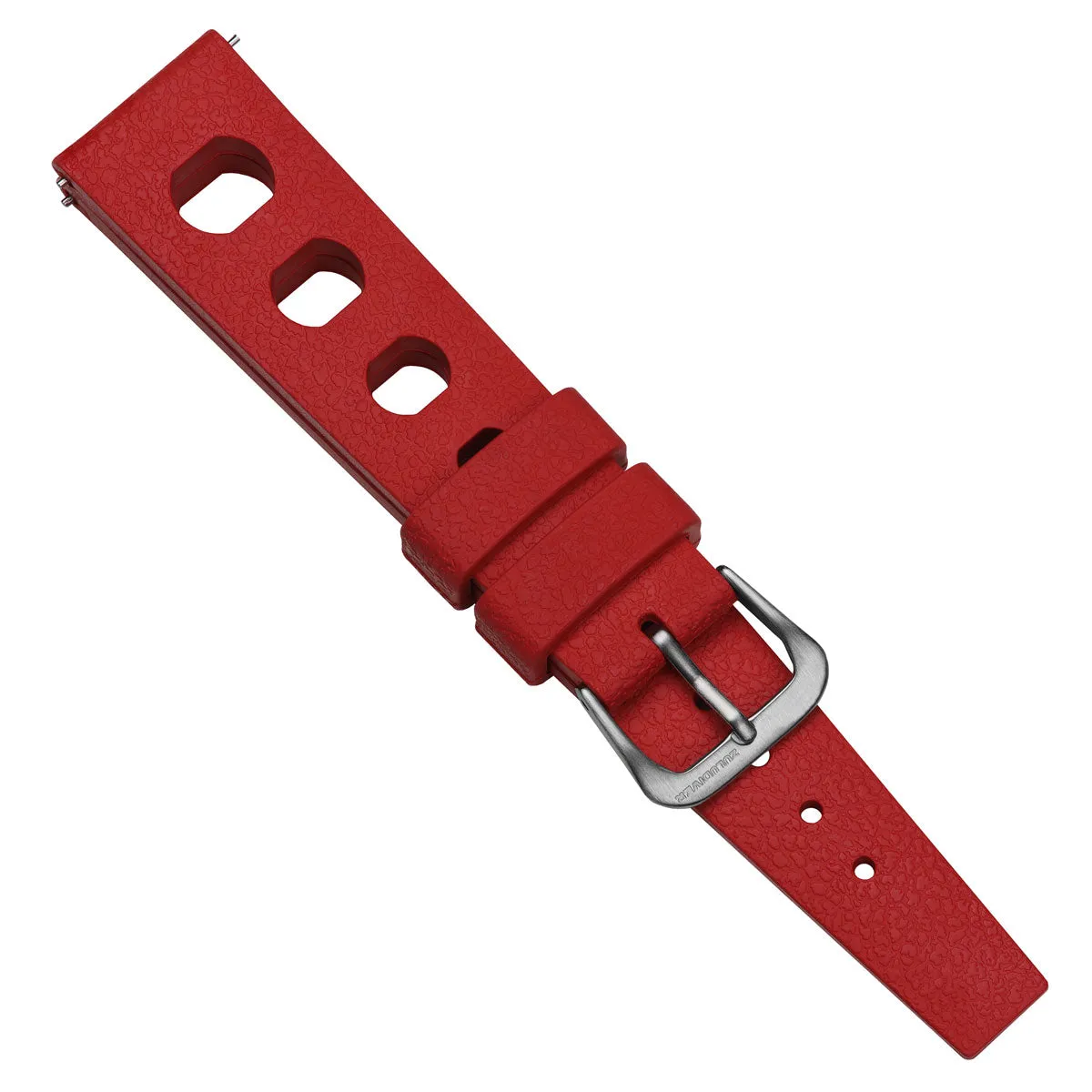 Tropical Regis FKM Rubber Watch Strap - Brown