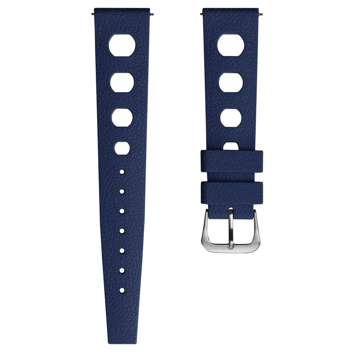 Tropical Regis FKM Rubber Watch Strap - Brown