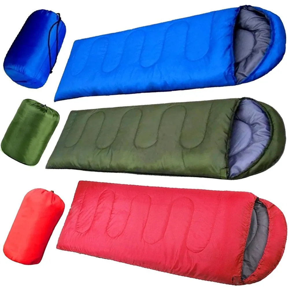 Ultra-Light Camping Sleeping Bag: 4-Season Warmth (Waterproof & Cotton)