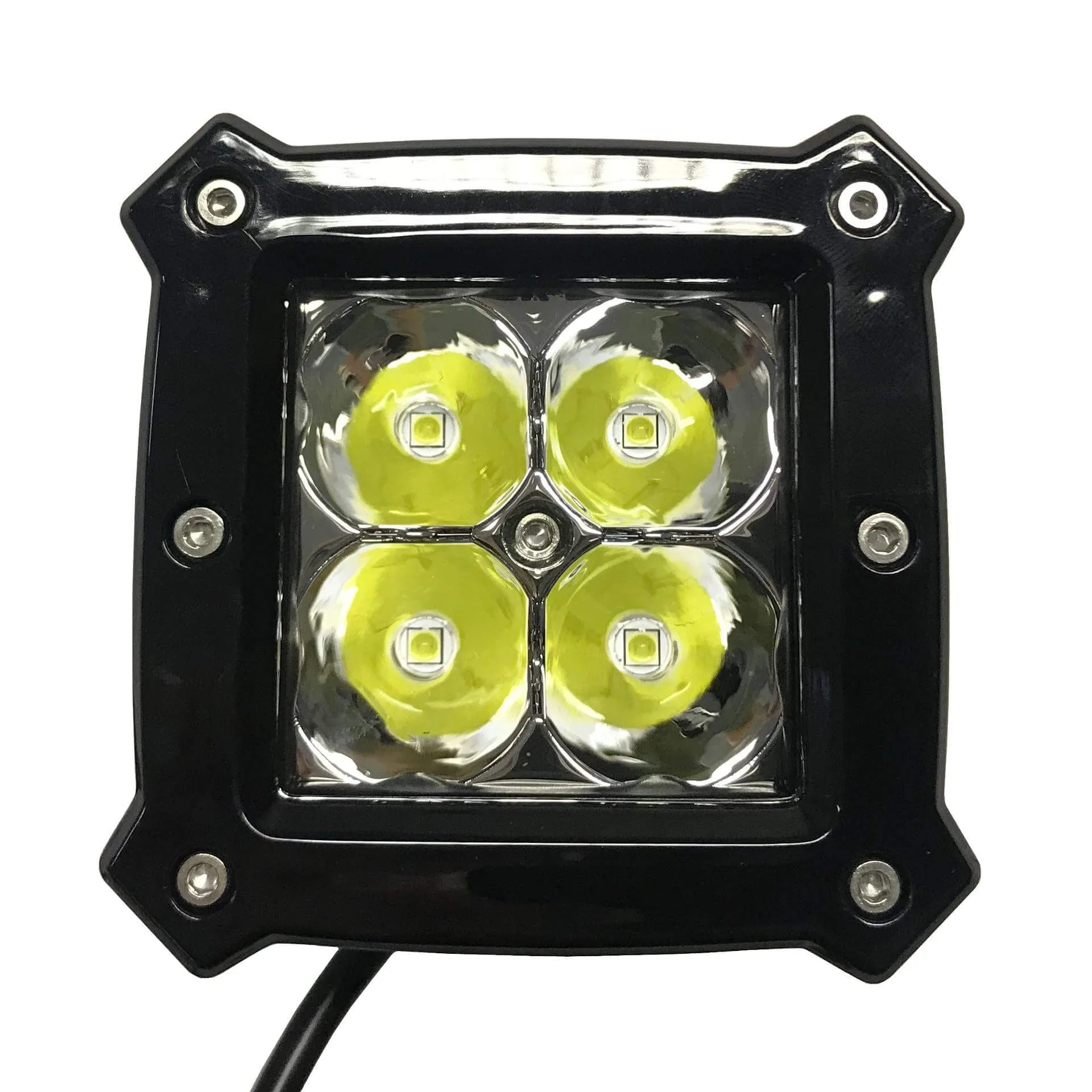 Universal Square 4LED x 5W OSRAM LED Work Spotlight