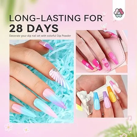 [US ONLY]20 Colors Dip Powder Nail Kit with Drill