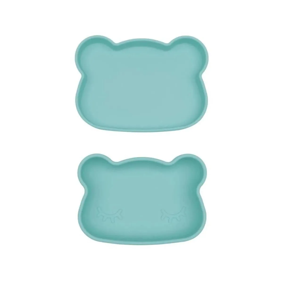 We Might Be Tiny Snackie Silicone Bowl   Plate - Bear