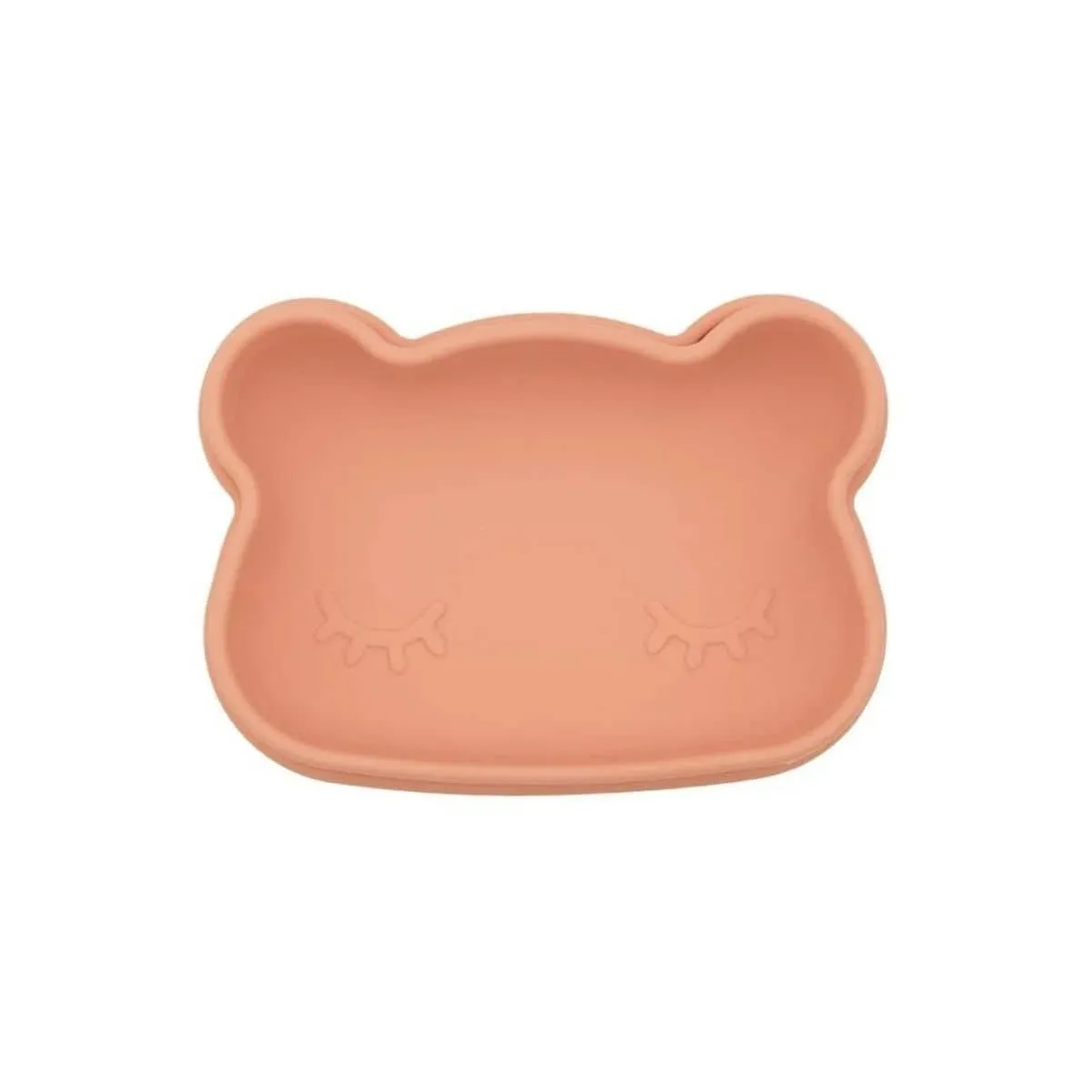 We Might Be Tiny Snackie Silicone Bowl   Plate - Bear